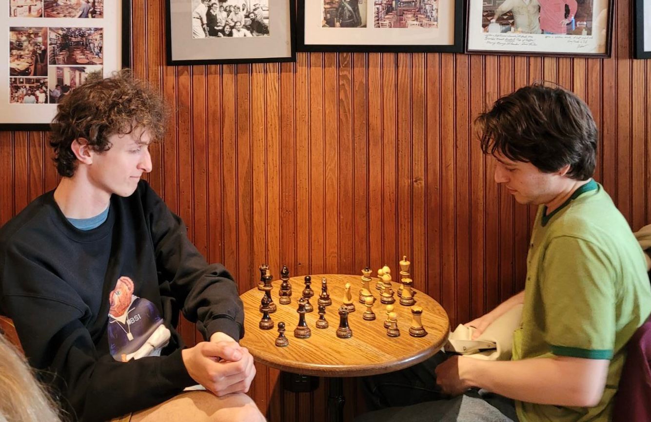 One-on-one chess lesson